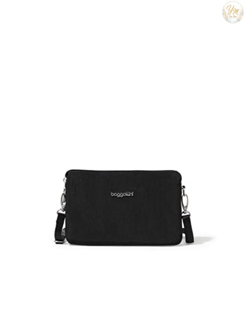 Nylon Mini Crossbody Bag Convertible Wristlet Clutch RFID Blocking Travel